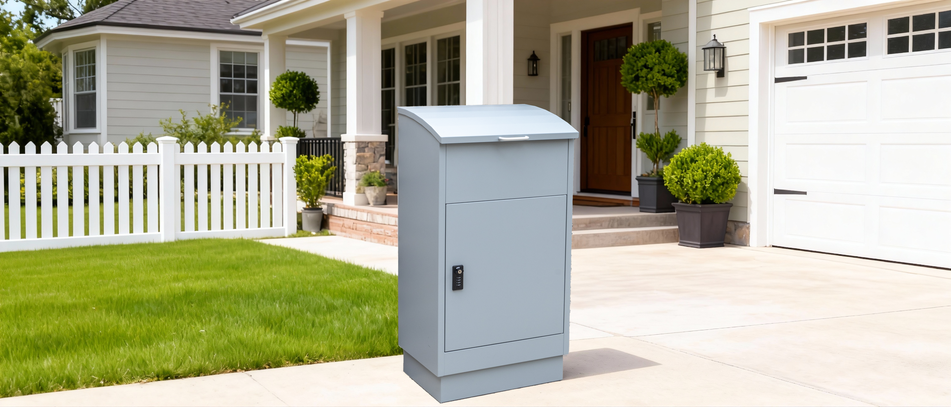 recipiente de pacote para varanda