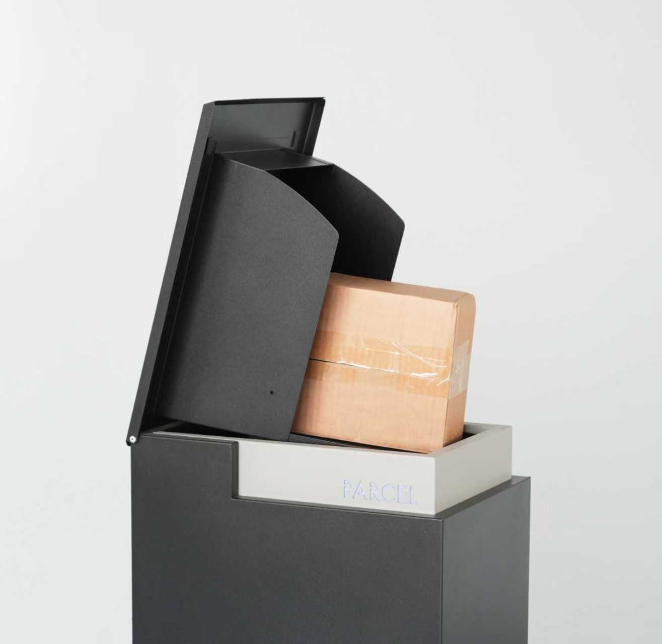 Escolhendo uma caixa de encomendas