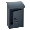 Caixa de correio de montagem em parede de aço galvanizado Zenewood - WL015