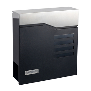 Caixa de correio de montagem em parede de aço galvanizado Zenewood - W1885