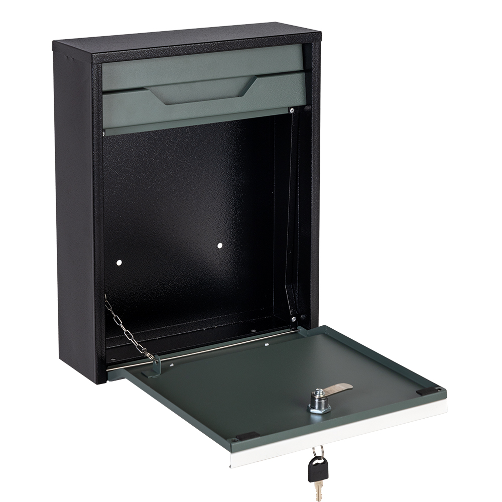 caixa de correio met&aacute;lica