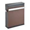 Zenewood Galvanized Steel Wall Mount Caixa de correio - W1867