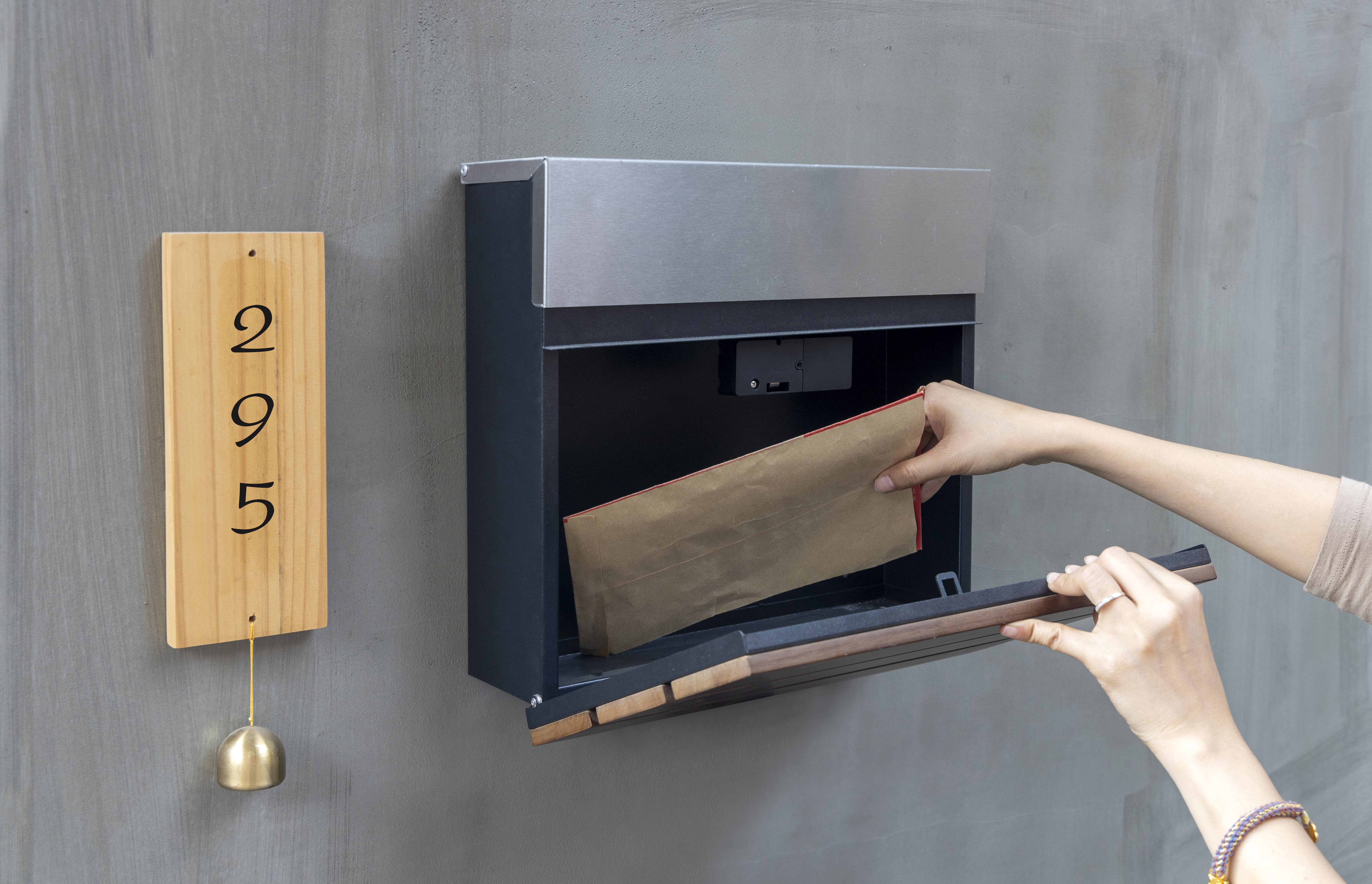 Caixa de correio de metal da China