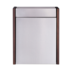 Caixa de correio de montagem em parede de aço galvanizado Zenewood - WP009