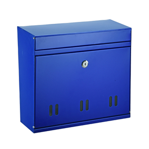 Caixa de correio de montagem em parede de aço galvanizado Zenewood - W0001