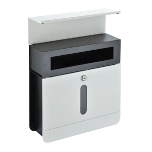 Zenewood Galvanized Steel Wall Mount Mini Caixa de correio - W1852