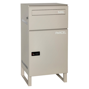 Caixa de entrega de pacotes Zenewood com trava de botão - WPB077