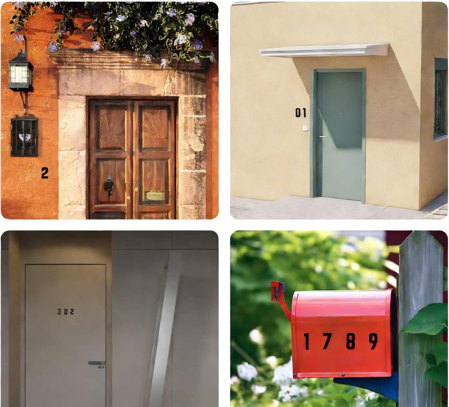 N&uacute;meros da casa