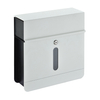 Zenewood Galvanized Steel Wall Mount Mini Caixa de correio - W1852