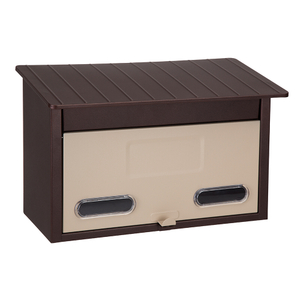 Caixa de correio de montagem em parede de aço galvanizado Zenewood - WL1063