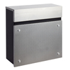 Zenewood Black Mailbox Modern Mail Drop Off - W1850