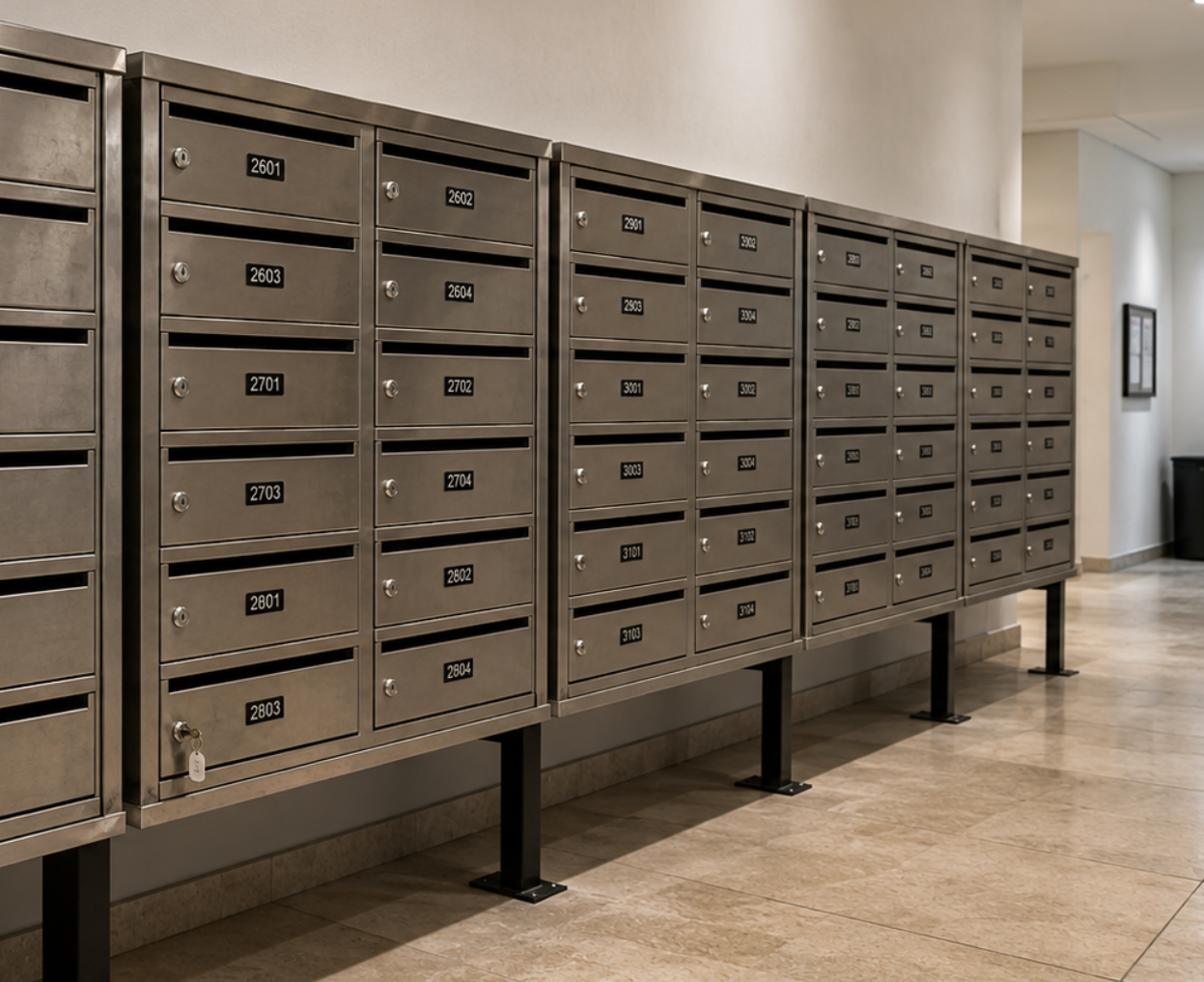 caixas de correio personalizadas para apartamentos na china